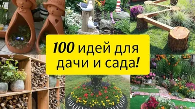 100 идей для сада и огорода фото фотографии