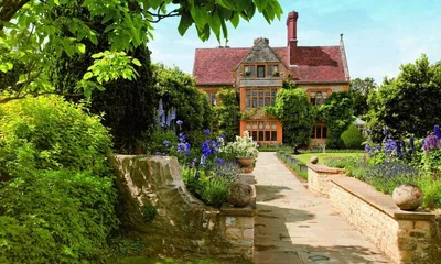 Английский сад фото фотографии