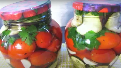 Баклажаны с помидорами на зиму: рецепт приготовления