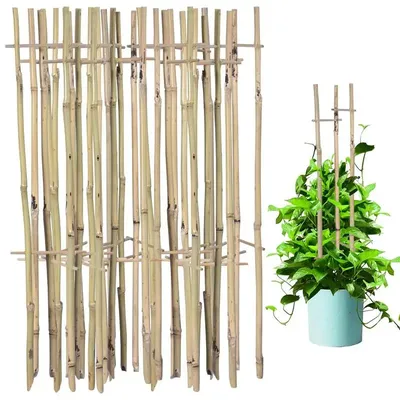 Искусственное дерево, бамбуковый горшок, искусственное бамбуковое дерево,  украшение джунглей, бамбуковые листья для гостиной, садовый декор,  искусственный бамбук для ландшафтного дизайна | AliExpress
