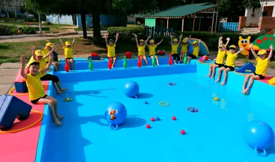 Бассейн в детском саду № 489 | «Водный мир»