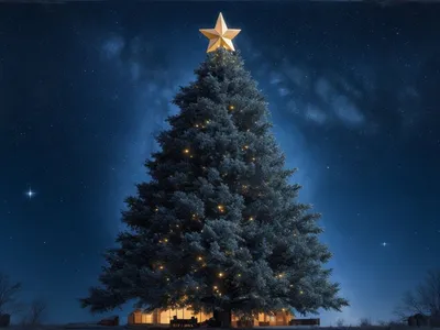 Набор елочных украшений BABY STYLE Шары синий принт белая елка маленькие  снежинки 8 см 6 шт купить по цене 529 ₽ в интернет-магазине Детский мир