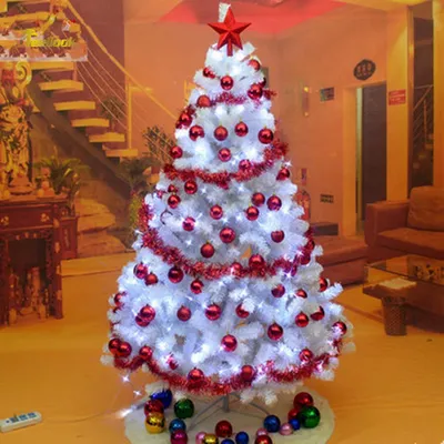 Елка на Новый год. Белая елка. | Дом на рождество, Идеи рождественских  украшений, Розовые рождественские украшения