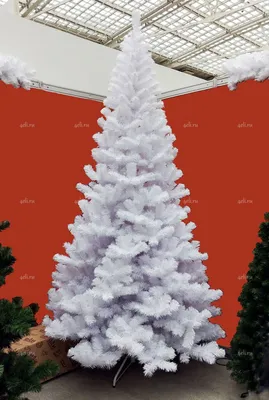 Белая елка украшенная красными,белыми…» — создано в Шедевруме