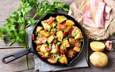 Рецепт оджахури - жареного мяса с картофелем по-грузински с фото пошагово  на Вкусном Блоге