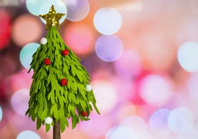 Набор для творчества Раскрась и подари Сделай сам Новогоднюю елку купить по  цене 426 ₽ в интернет-магазине Детский мир