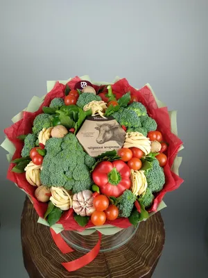 Съедобные букеты из овощей и фруктов