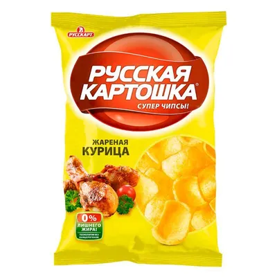 Чипсы со вкусом кетчупа Русская Картошка 105 г