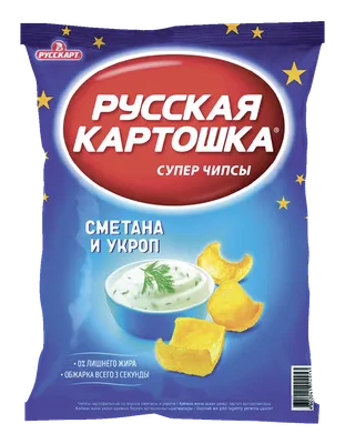 Чипсы Русская картошка со вкусом курицы, 80г...