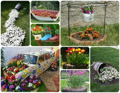 Сад, огород, дача: все самое яркое и интересное своими руками | Garden,  Garden decor, Decorating with pictures