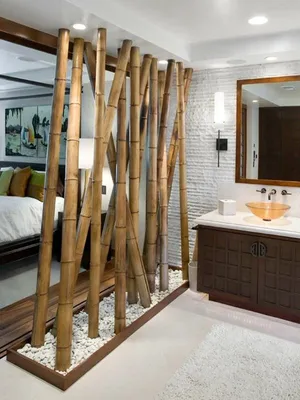 Плитка декор для ванной с рисунком бамбука - купить панно в Днепре у Pavlin  Art
