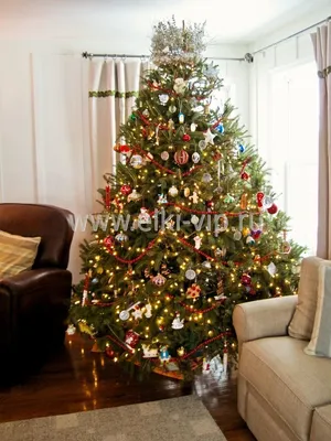 Декор новогодней елки фото фото