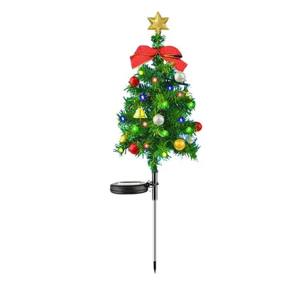 Декоративные фонари на солнечной батарее для рождественской елки, садовые  водонепроницаемые светильники для газона, сада, патио, крыльца, ландшафта |  AliExpress