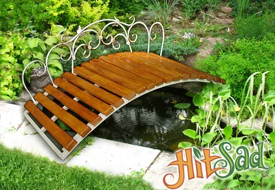 Декоративные кованые мостики купить в HiTSAD для дома дачи и сада