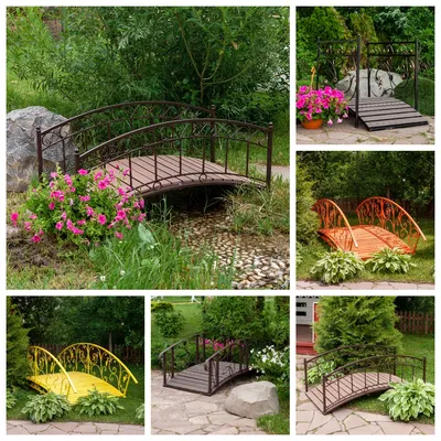 Декоративные мостики для сада купить недорого в каталоге GardenDecor