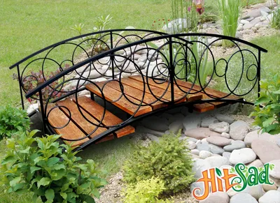 Декоративные кованые мостики купить в HiTSAD для дома дачи и сада