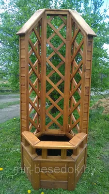 Качель пергола для сада - Качели из дерева - Купить с доставкой по Украине  - Древдекор Киев