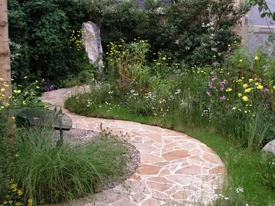 Садовые дорожки из плитки натурального камня - студия M.Art