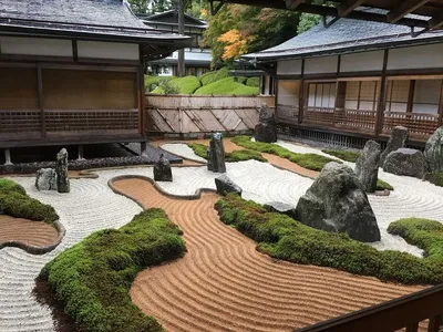 Потрясающий ландшафтный дизайн японского сада