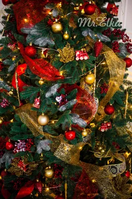 Декоративная елка / украшение для дома елка/ новогодняя искусственная елка  - купить по выгодной цене в интернет-магазине OZON (816140601)