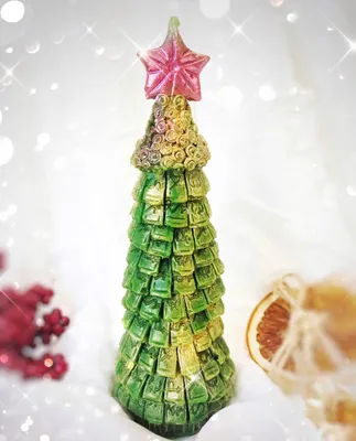 Рождественская елка Origami денег Стоковое Изображение - изображение  насчитывающей спрус, створка: 78942121