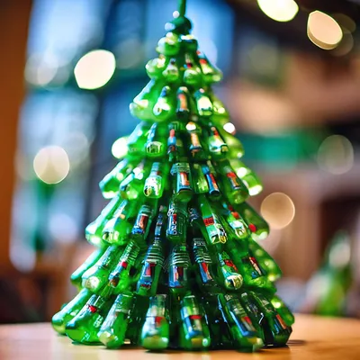 Поделки, Идеи, Творчество on Instagram: “Зимние елочки из пластиковых  бутылок 🎄 ❤️ Листайте карусельку ☺️ Исто… | Christmas, Christmas  ornaments, Novelty christmas