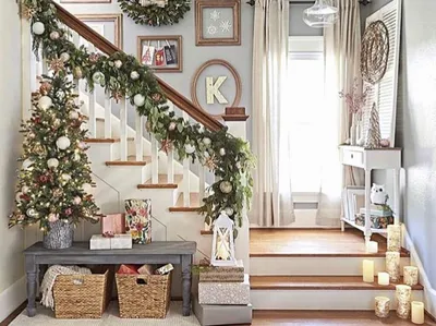 Купить Рождественский кулон Sagit, лестница, рождественская елка  Санта-Клауса, новогодний декор | Joom