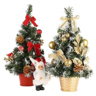 Купить 20/30/40 см Рождественская елка Маленькие украшения для вечеринки в  виде сосны | Joom