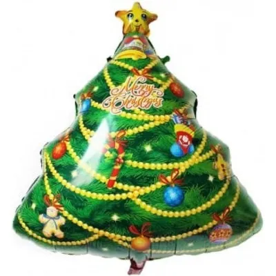 Новогодняя елка с игрушками зеленые шары и шишки Stock Photo | Adobe Stock
