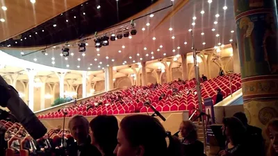 Концертный зал Храма Христа Спасителя в Москве (вид со сцены) - YouTube