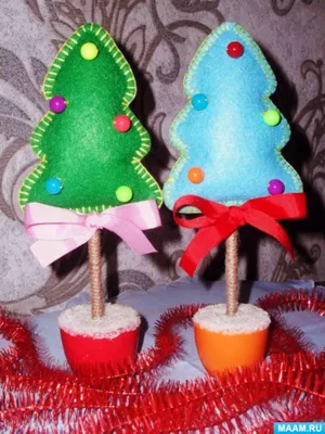 Елка из фетра для детей Фетровая ёлка с игрушками На Новый год: цена 1320  грн - купить Подарки и сувениры на ИЗИ | Киев