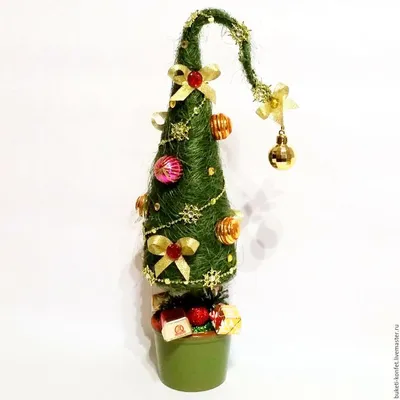 15 шт., искусственные рождественские елки, рождественские елки из  бутылочных кистей, 5 размеров, снежные елки из сизаля с деревянным  основанием, рождественские украшения – лучшие товары в онлайн-магазине Джум  Гик