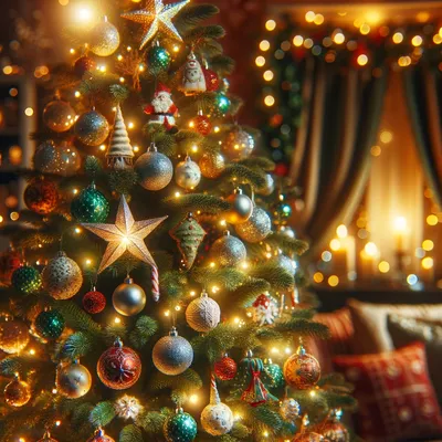 Эксклюзивные новогодние елки, игрушки и рождественский декор в шоуруме  Juliet Rose