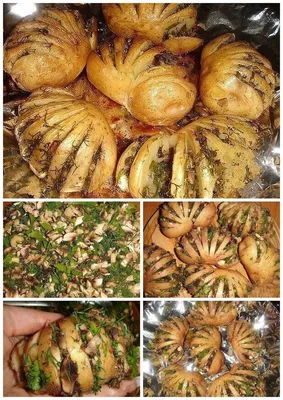 Фаршированная картошка в духовке с фаршем (рецепт с фото) (7 фото) —  Doozy.ru