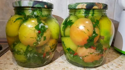 Фаршированные помидоры на зиму - 4 пошаговых фото в рецепте