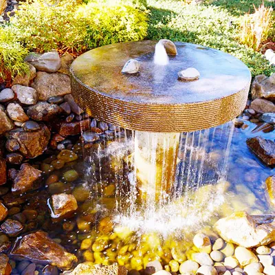 Садовый фонтан своими руками - простота и красота | Отделка и декор | Дзен