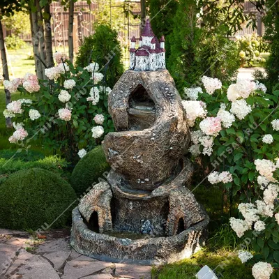 Фонтаны для дачи уличные садовые — декоративные фонтаны для сада дачные  строительство в СПб