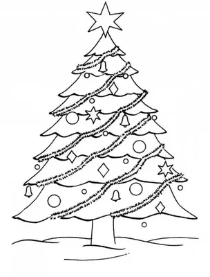 Значок елки на белом фоне Простой дизайн линейного стиля Рисунок вектора:  10 Иллюстрация штока - иллюстрации насчитывающей праздник, пуща: 162808330
