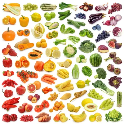 Овощи и фрукты - 52 фото
