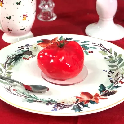 Кастрюля / жаровня в форме помидора 25 см Cherry Staub (11712-506-0) |  Kitchen-Profi Россия