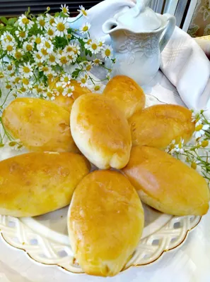Печеные пироги с яйцом и луком - рецепт автора Ирина Семененко