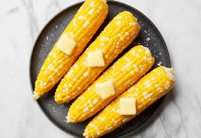 Вареная кукуруза - простой рецепт