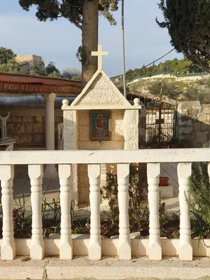 Священный Гефсиманский сад оливки в Иерусалиме Стоковое Изображение -  изображение насчитывающей христос, шатона: 159347879