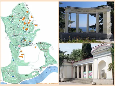 Никитский ботанический сад, парк культуры и отдыха, Никитский спуск, 52, п.  г. т. Никита — Яндекс Карты