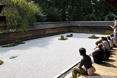 Японский сад камней.» — создано в Шедевруме