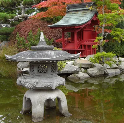 Ландшафтный дизайн в японском стиле - основные детали японского сада