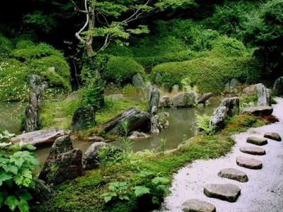 Сад в японском стиле – ландшафтные особенности, фото