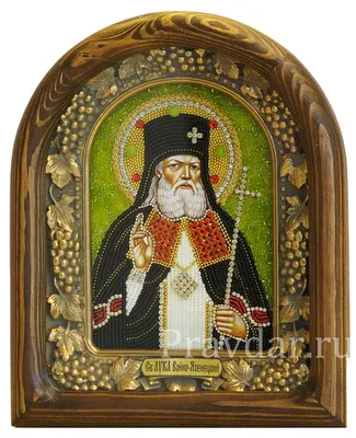 Икона святителя Луки Крымского для Борисоглебского Аносина  ставропигиального женского монастыря.