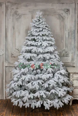 Искусственная елка Ель Естественная со снегом - Рождественские украшения  FairyTrees