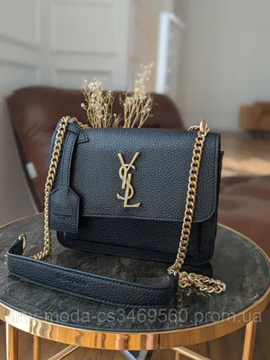 Женская сумка клатч Yves Saint Laurent YSL Ив Сен Лоран черная  (ID#1911727567), цена: 1850 ₴, купить на Prom.ua